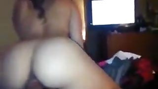 Quickie in front of TV